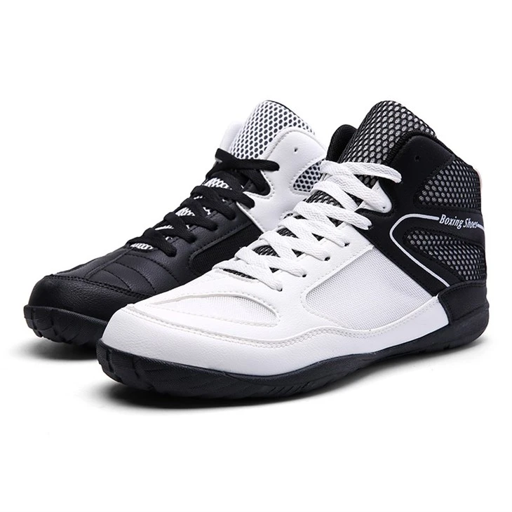 Middle Top Wrestling Shoes Professional Boxing Sneakers